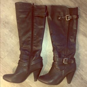 Black Leather Boots